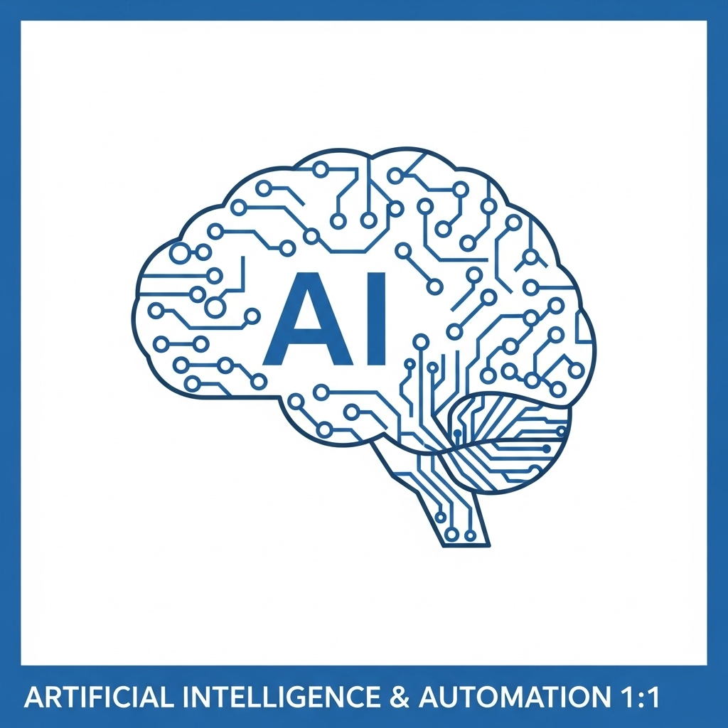 Icono de Inteligencia Artificial y Automatización